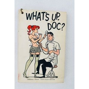 What's Up Doc (‎ Original Title Lets Play Doctor) 1961 Vintage  Jokes Book,